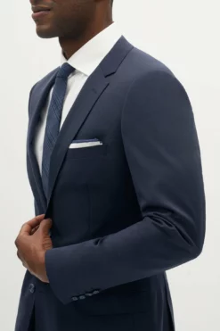 Navy Blue Suit Jacket By SuitShop