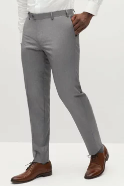 Textured Gray Suit Pants By SuitShop -US Skirt Sales 2024 BIRDY GREY GROOMSMEN SUIT TEXTURED GRAY 07 e962f37f c5ab 488e 8bed 83f8f54a7cd4
