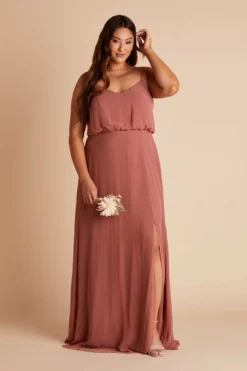 Gwennie Dress - Desert Rose -US Skirt Sales 2024 BIRDY GREY GWENNIE SLIT PLUS SIZE BRIDESMAID DRESS DESERT ROSE 02 70145fdf c537 438d b54a 7d0f21dd79df