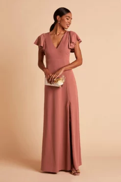 Hannah Crepe Dress - Desert Rose -US Skirt Sales 2024 BIRDY GREY HANNAH BRIDESMAID DRESS DESERT ROSE 05 f7b45ef6 5243 4cb9 97d0 a003f8c9ee0a