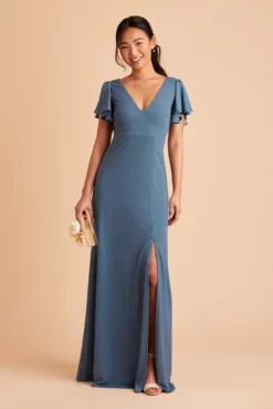 Hannah Crepe Dress - Twilight