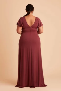 Hannah Crepe Dress - Rosewood -US Skirt Sales 2024 BIRDY GREY HANNAH PLUS SIZE BRIDESMAID DRESS ROSEWOOD 05 e32b7f1b 3c88 460d b62f d66dcec8438b