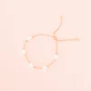 Heart Bracelet - White