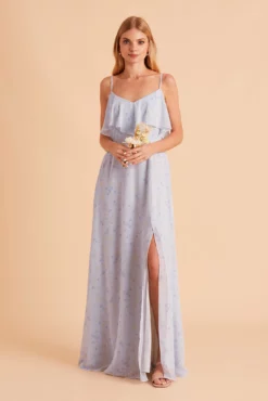 Jane Convertible Dress - Dusty Blue Floret 18 Jane Convertible Dress - Dusty Blue Floret -US Skirt Sales 2024 BIRDY GREY JANE CONVERTIBLE BRIDESMAID DRESS DUSTY BLUE FLORET 01