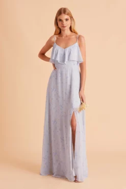 Jane Convertible Dress - Dusty Blue Floret 20 Jane Convertible Dress - Dusty Blue Floret -US Skirt Sales 2024 BIRDY GREY JANE CONVERTIBLE BRIDESMAID DRESS DUSTY BLUE FLORET 02