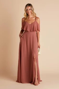 Jane Convertible Dress - Desert Rose -US Skirt Sales 2024 BIRDY GREY JANE CONVERTIBLE SLIT BRIDESMAID DRESS DESERT ROSE 09
