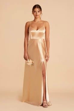 Jay Shiny Satin Dress - Gold 13 Jay Shiny Satin Dress - Gold -US Skirt Sales 2024 BIRDY GREY JAY BRIDESMAID DRESS GOLD 02 88a9372a 4047 42e3 a0fc 362b37dc6ed7