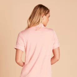 Jonny Pajama Set - Rose Pink 19 Jonny Pajama Set - Rose Pink -US Skirt Sales 2024 BIRDY GREY JONNY BRIDESMAID PIPED PJ SET TMS LIVE PREVIEW DUSTY ROSE 04