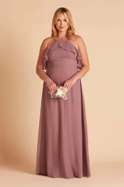 Jules Dress - Dark Mauve -US Skirt Sales 2024 BIRDY GREY JULES PLUS SIZE BRIDESMAID DRESS MAUVE 04 0a572a66 4d45 4d2d 8efc 263dbd487851