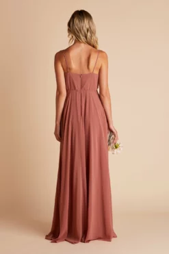 Kaia Dress - Desert Rose -US Skirt Sales 2024 BIRDY GREY KAIA BRIDESMAID DRESS DESERT ROSE 05