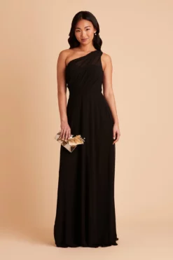 Kira Dress - Black -US Skirt Sales 2024 BIRDY GREY KIRA BRIDESMAID DRESS BLACK 05