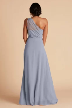 Kira Dress - Dusty Blue -US Skirt Sales 2024 BIRDY GREY KIRA BRIDESMAID DRESS DUSTY BLUE 03