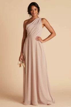 Kira Dress - Taupe -US Skirt Sales 2024 BIRDY GREY KIRA BRIDESMAID DRESS TAUPE 01 scaled