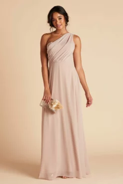 Kira Dress - Taupe -US Skirt Sales 2024 BIRDY GREY KIRA BRIDESMAID DRESS TAUPE 04 scaled