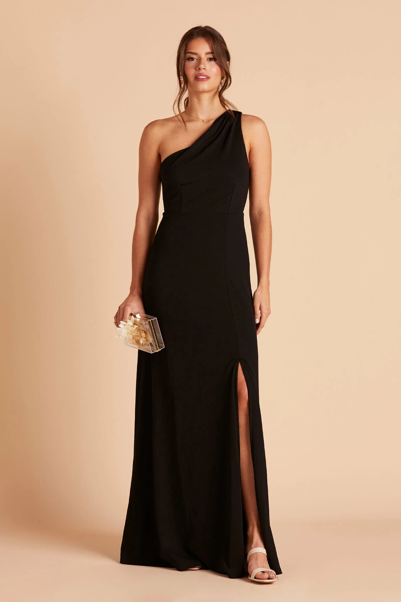 Kira Crepe Dress - Black 5 Kira Crepe Dress - Black - Image 5