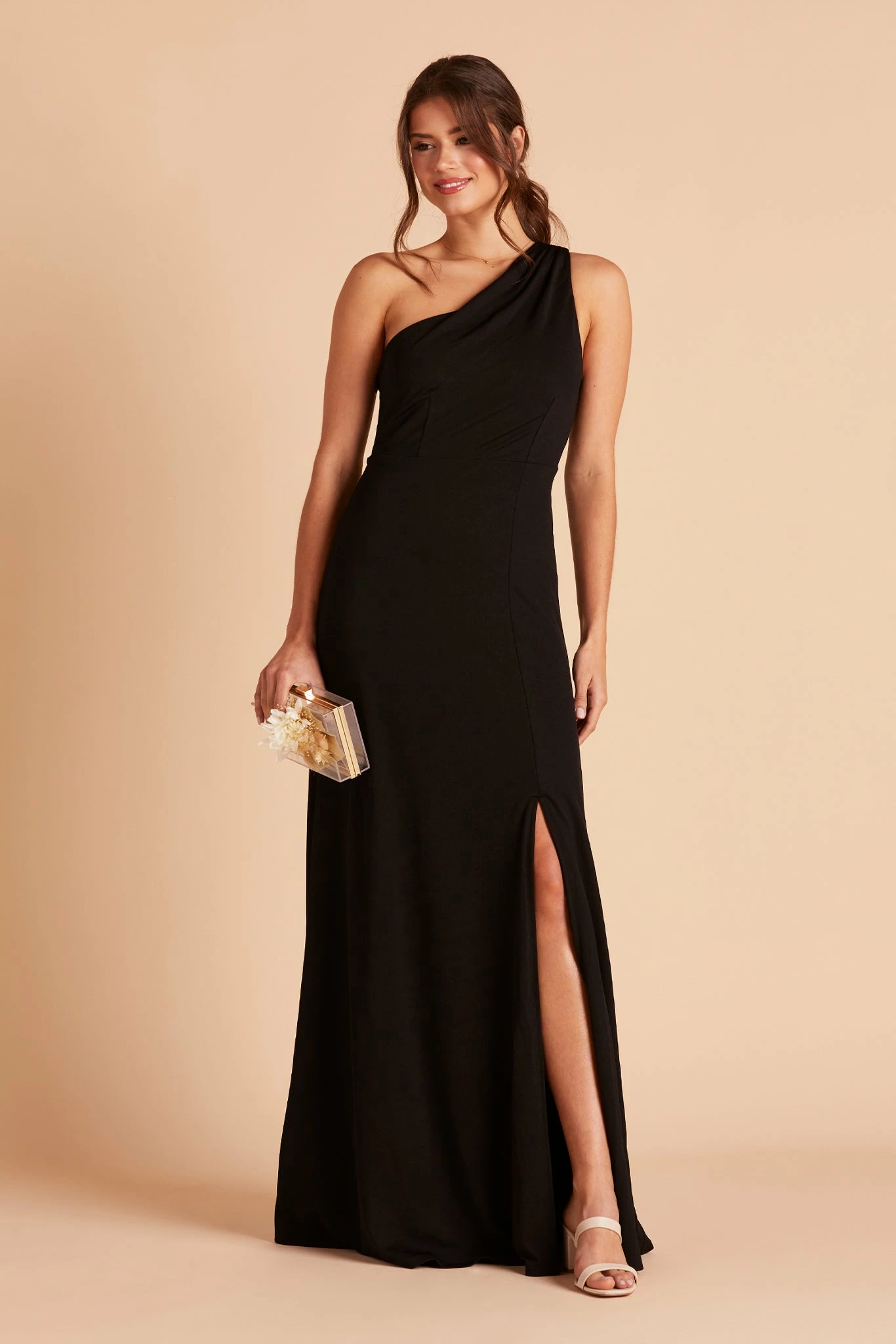 Kira Crepe Dress - Black 7 Kira Crepe Dress - Black - Image 7