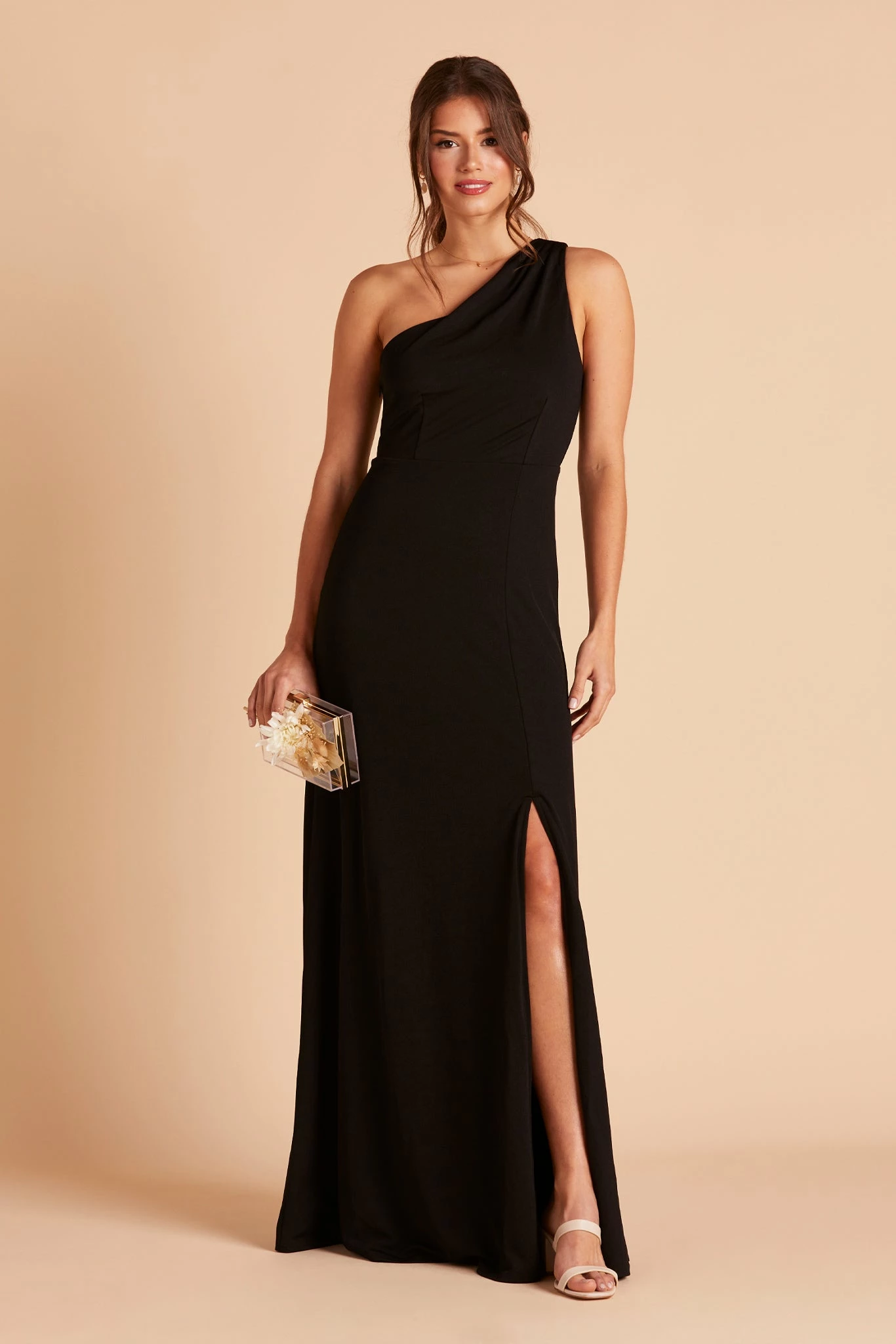 Kira Crepe Dress - Black 8 Kira Crepe Dress - Black - Image 8