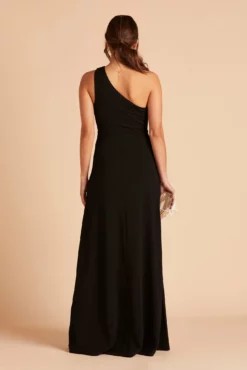 Kira Crepe Dress - Black 25 Kira Crepe Dress - Black -US Skirt Sales 2024 BIRDY GREY KIRA CREPE BRIDESMAID DRESS BLACK 09