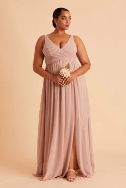 Laurie Empire Dress - Taupe -US Skirt Sales 2024 BIRDY GREY LAURIE MATERNITY BRIDESMAID DRESS TAUPE 05 16ae1d37 7d99 405c b2b5 51dd31644a4e