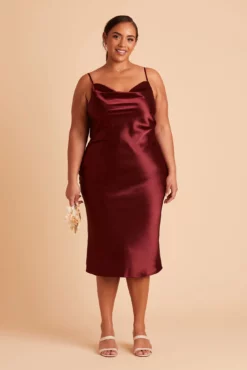 Lisa Shiny Satin Midi Dress - Cabernet -US Skirt Sales 2024 BIRDY GREY LISA PLUS SIZE BRIDESMAID DRESS CABERNET 03 09d7faf1 fc22 4bf9 9542 75cc771f2787