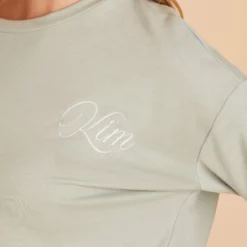 Crew Neck Sweatshirt - Sage -US Skirt Sales 2024 BIRDY GREY LOUNGEWEAR CREWNECK SAGE 09