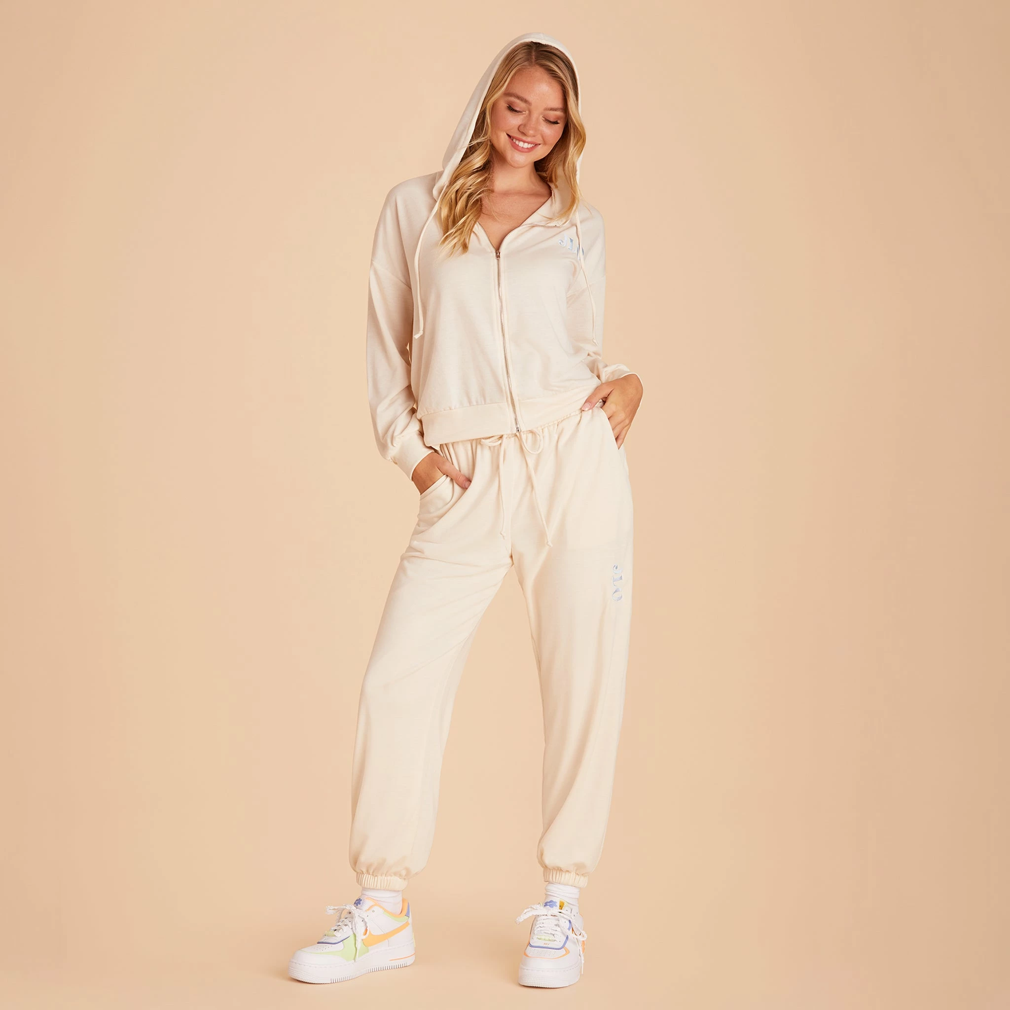 Sweatpants - Vanilla Cream 4 Sweatpants - Vanilla Cream - Image 4