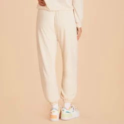Sweatpants - Vanilla Cream 20 Sweatpants - Vanilla Cream -US Skirt Sales 2024 BIRDY GREY LOUNGEWEAR SWEAT PANTS VANILLA CREAM 03