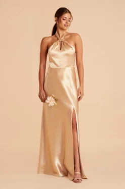 Monica Shiny Satin Dress - Gold 16 Monica Shiny Satin Dress - Gold -US Skirt Sales 2024 BIRDY GREY MONICA BRIDESMAID DRESS GOLD 03 e3dbc0a3 bcf8 473f 9015 956ba9c69f72