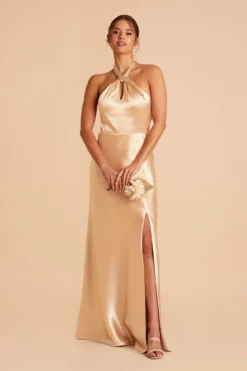 Monica Shiny Satin Dress - Gold 17 Monica Shiny Satin Dress - Gold -US Skirt Sales 2024 BIRDY GREY MONICA BRIDESMAID DRESS GOLD 04 7ba8bf2b 945a 4c0c 849e d7443cb0e15b