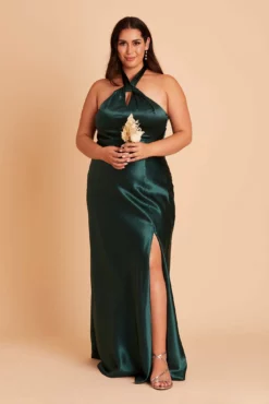 Monica Shiny Satin Dress - Emerald 16 Monica Shiny Satin Dress - Emerald -US Skirt Sales 2024 BIRDY GREY MONICA PLUS SIZE BRIDESMAID DRESS EMERALD 02 5f59a0f4 5b2a 4f5b ab99 1363b20b686d