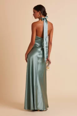 Monica Shiny Satin Dress - Sea Glass -US Skirt Sales 2024 BIRDY GREY MONICA SLIT BRIDESMAID DRESS SEA GLASS 06 32ae5203 9dd5 4c7c 8f7a 4ce14b85e866