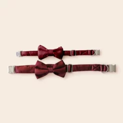Sadie Dog Bow Tie Collar - Sheen Cabernet 5 Sadie Dog Bow Tie Collar - Sheen Cabernet -US Skirt Sales 2024 BIRDY GREY MUGGSY DOG BOW TIE COLLAR CABERNET 03
