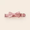 Sadie Dog Bow Tie Collar - Sheen Light Pink