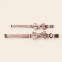 Sadie Dog Bow Tie Collar - Sheen Taupe 5 Sadie Dog Bow Tie Collar - Sheen Taupe -US Skirt Sales 2024 BIRDY GREY MUGGSY DOG BOW TIE COLLAR TAUPE 03