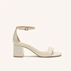 Natalie Chunky Heel - Almond
