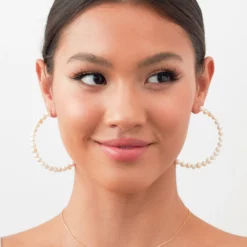 Odessa Freshwater Pearl Hoops