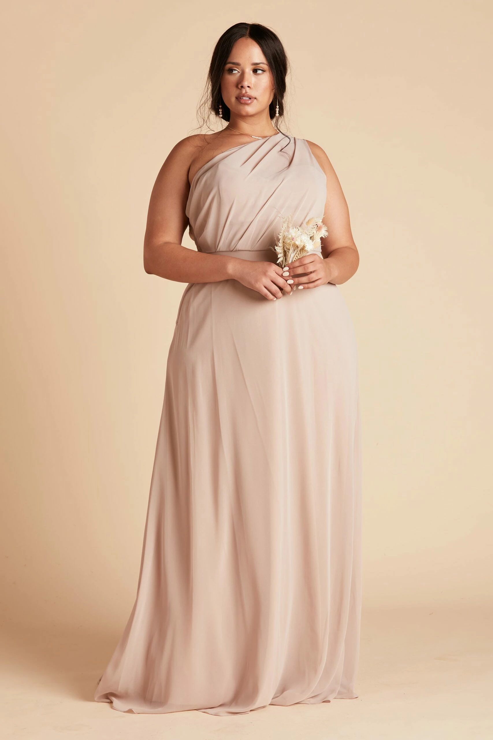 Kira Dress - Taupe - Image 2