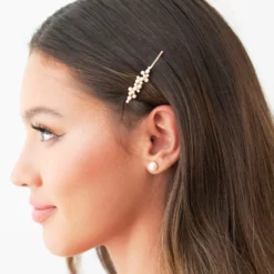 Positano Pearl & Crystal Pin Set