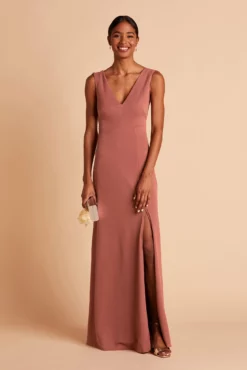Shamin Crepe Dress - Desert Rose -US Skirt Sales 2024 BIRDY GREY SHAMIN BRIDESMAID DRESS DESERT ROSE 04 6e59620a 1952 4138 9f14 b65b643ca95a