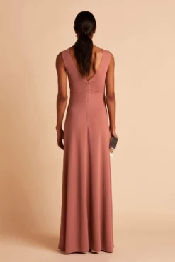 Shamin Crepe Dress - Desert Rose -US Skirt Sales 2024 BIRDY GREY SHAMIN BRIDESMAID DRESS DESERT ROSE 06 1b279d5b 89b5 49cb aa68 5c8d905fe664