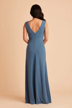 Shamin Crepe Dress - Twilight -US Skirt Sales 2024 BIRDY GREY SHAMIN BRIDESMAID DRESS TWILIGHT 05