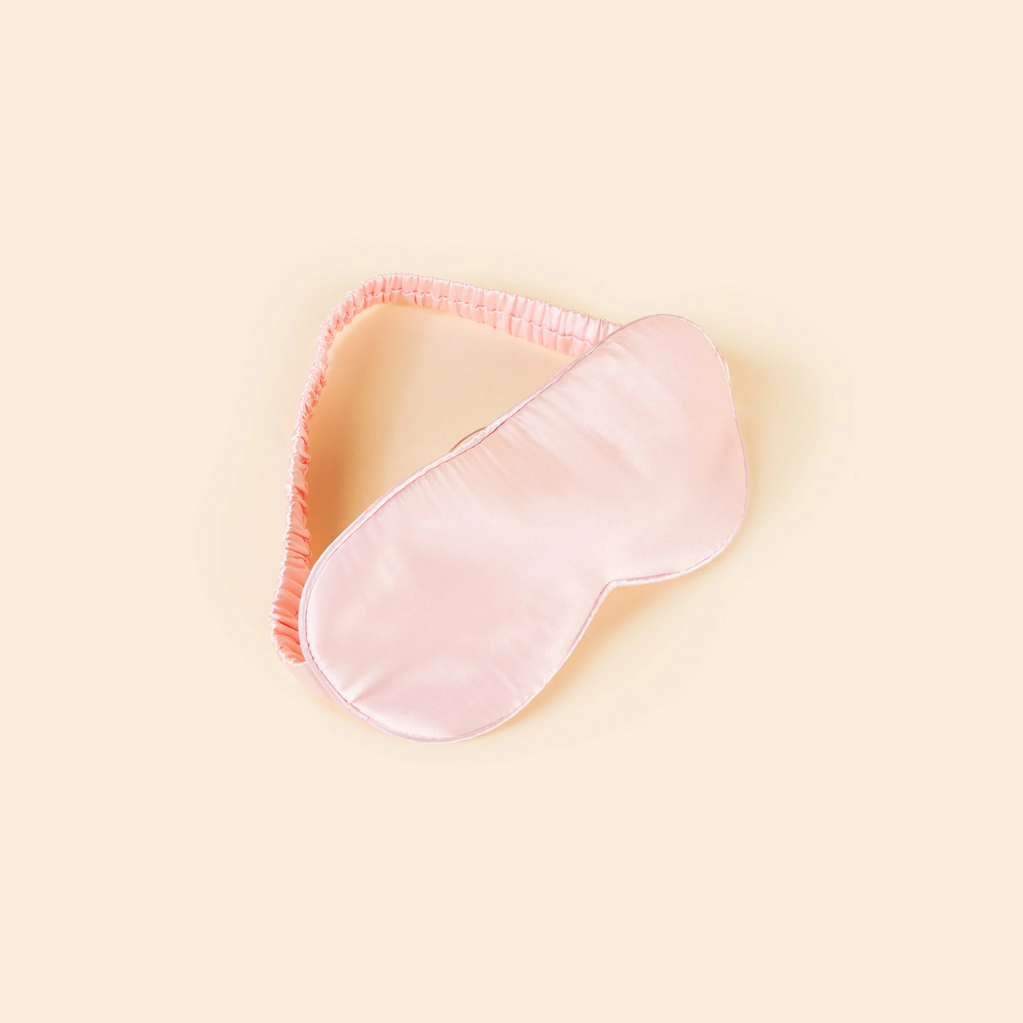 Silk Sleep Eye Mask - Pink - Image 2