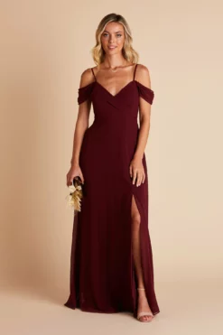 Spence Convertible Dress - Cabernet 28 Spence Convertible Dress - Cabernet -US Skirt Sales 2024 BIRDY GREY SPENCE CONVERTIBLE SLIT BRIDESMAID DRESS CABERNET 01