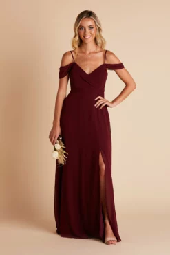 Spence Convertible Dress - Cabernet 30 Spence Convertible Dress - Cabernet -US Skirt Sales 2024 BIRDY GREY SPENCE CONVERTIBLE SLIT BRIDESMAID DRESS CABERNET 02