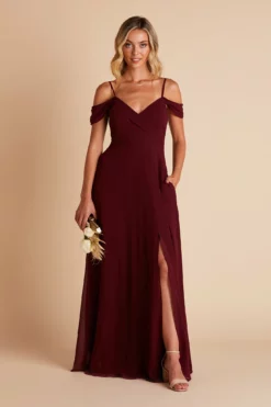Spence Convertible Dress - Cabernet 32 Spence Convertible Dress - Cabernet -US Skirt Sales 2024 BIRDY GREY SPENCE CONVERTIBLE SLIT BRIDESMAID DRESS CABERNET 05