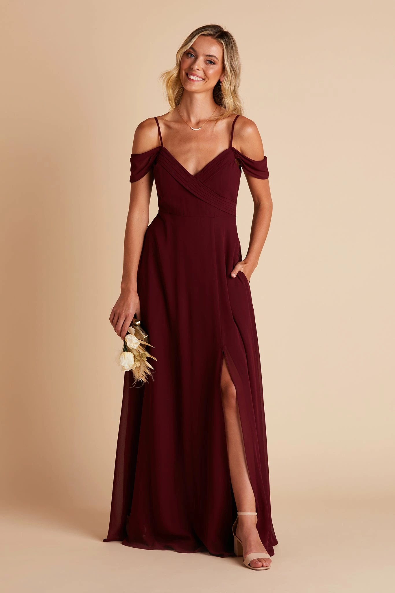 Spence Convertible Dress - Cabernet 14 Spence Convertible Dress - Cabernet - Image 14