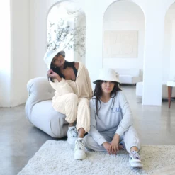 Zip Up Hoodie - Vanilla Cream -US Skirt Sales 2024 BIRDY GREY SWEATSUIT LIFESTYLE 1684 RT