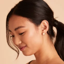 Richardson Ivory Druzy Studs -US Skirt Sales 2024 BirdyGreyDruzyEarrings