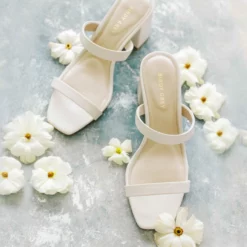 Alby Low Chunky Heel - Almond -US Skirt Sales 2024 CRAK4204 RT SQUARE scaled