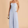 Gigi Convertible Jumpsuit - Ice Blue